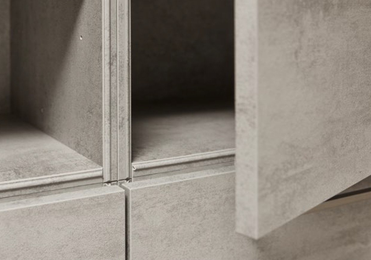 Gasketed Cabinet Edges