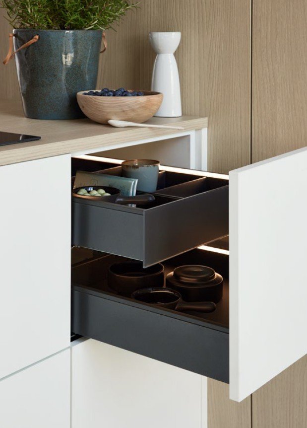 Luxury Drawers with LEDs