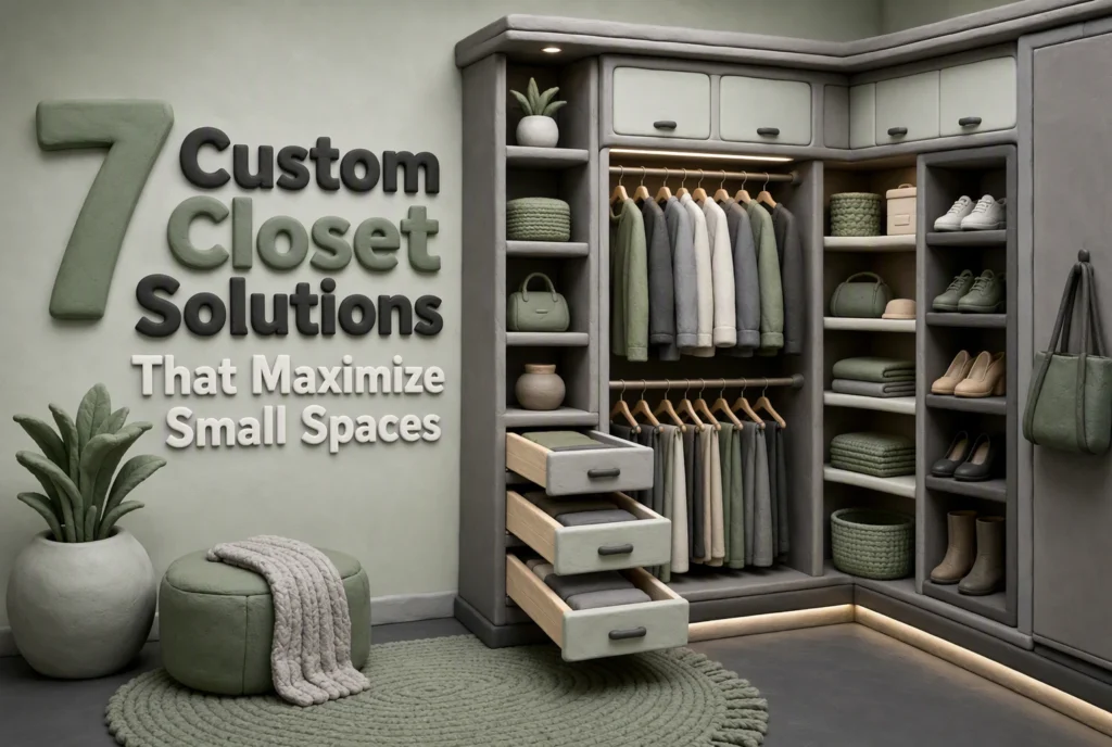 7 Custom Closet Solutions That Maximize Small Spaces