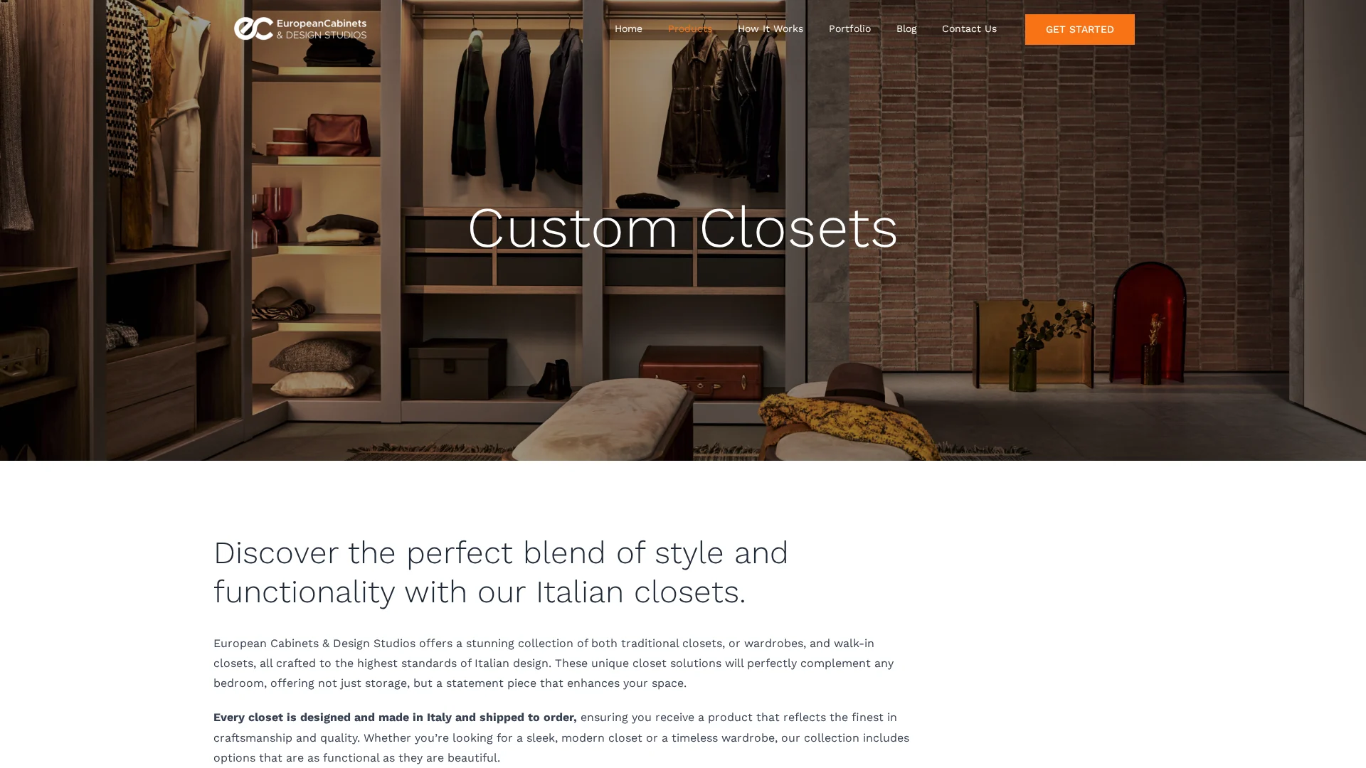 European Cabinets & Design Studios Screenshot European Cabinets & Design Studios Screenshot